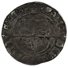 Silver Groat Fourpence Coin Henry VIII Hammered mm Rose
