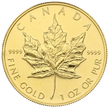2006 Canadian Maple Leaf Gold Coin 1oz