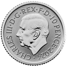 2024 Britannia Fractional Silver Reverse Proof Frosted Set Boxed