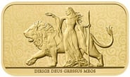 1oz Gold Bar Una and the Lion Minted
