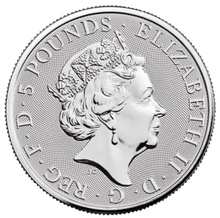 2023 Yale of Beaufort - Tudor Beasts 2oz Silver Coin