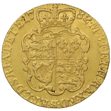 1782 Gold Guinea Coin George III