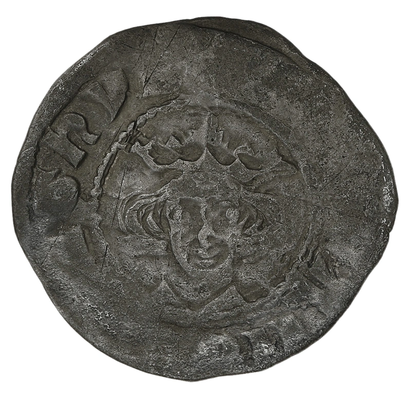 1307-1327 Edward II Silver Penny Durham Class 12