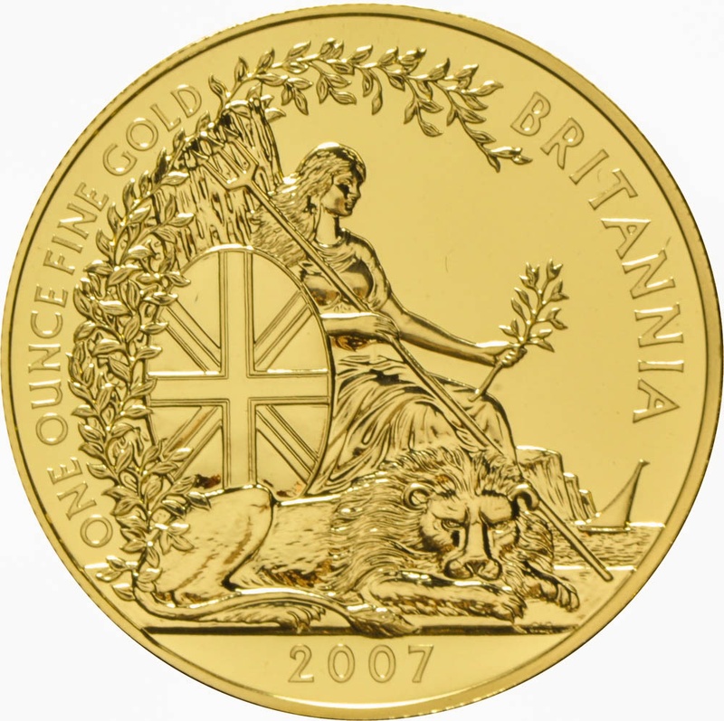 2007 Gold Britannia Coin 1oz
