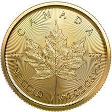 2022 1/10oz Canadian Maple Leaf Gold Coin