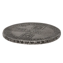 1696 William III Milled Silver Crown OCTAVO - Fine