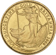 2000 Tenth Ounce Gold Britannia