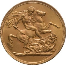 Gold Sovereign - King George V