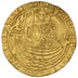 1361-69 Edward III Gold Half Noble Calais Mint