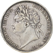 George IV Crown - Very Fine
