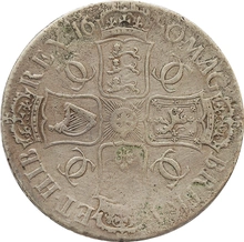 1680 Silver Crown Coin Charles II