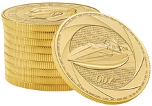 2025 Six Decades of 007, Bond of the 1990s 1oz Gold Coin