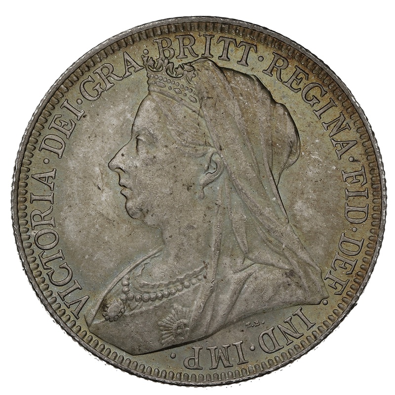 1900 Florin Silver Coin Queen Victoria