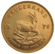 1978 Krugerrand Gold Coin 1oz