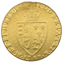 1787 Gold Guinea Coin George III