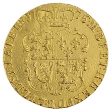 1767 Gold Guinea Coin