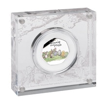 2021 Proof 50p Silver Coin Winnie the Pooh Boxed