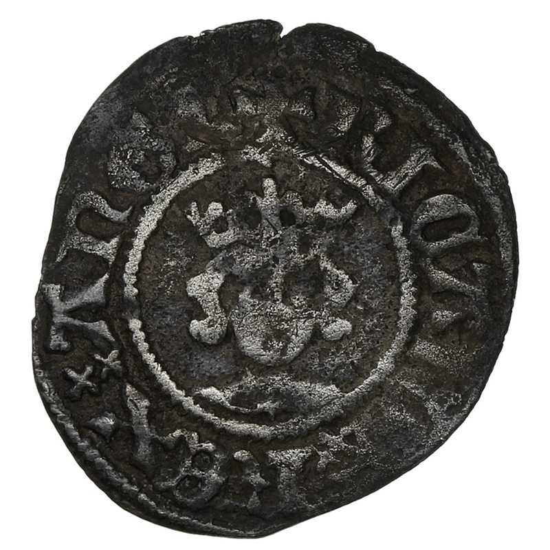 1377-1399 Silver Half Penny Coin Richard II Hammered