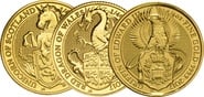 1/4oz £25 Royal Mint Gold Coin (Our Choice)