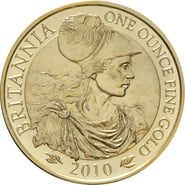 2010 Gold Britannia One Ounce Coin
