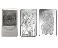 10oz Silver Bar Grade B