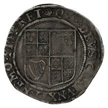 Silver Shilling Coin James I Good Fine