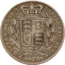 1847 Victoria Young Head Crown - Fine