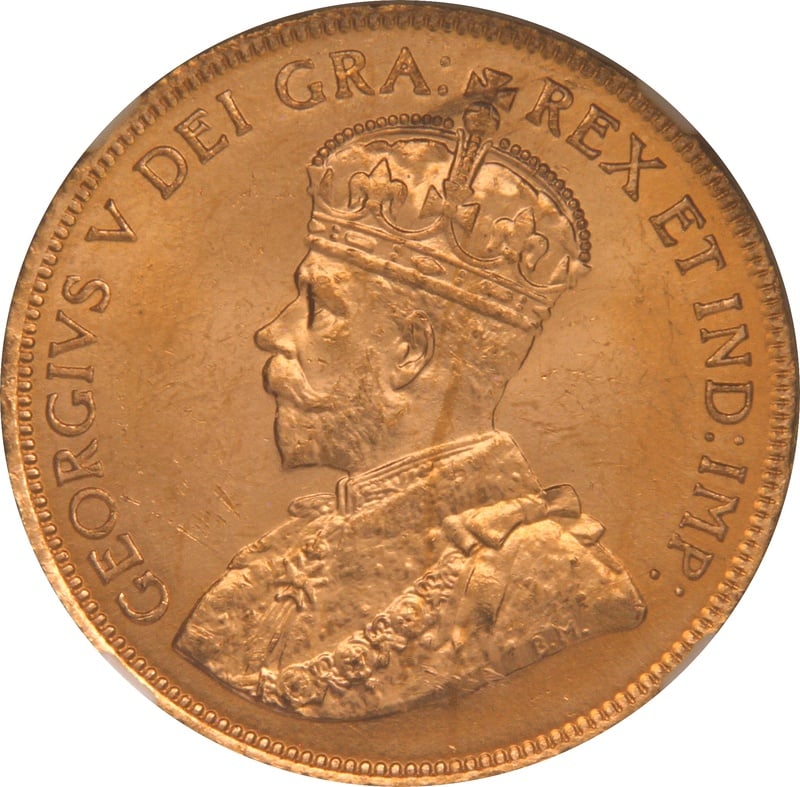 1914 Canada $10 Gold Coin NGC MS64