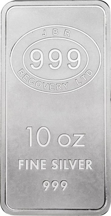 10oz Silver Bar JBR Minted