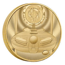 2021 Proof 5oz The Who Gold Coin Music Legends Boxed
