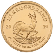 2019 Proof 1/2oz Krugerrand Gold Coin