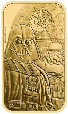 1oz Gold Bar Star Wars Dark Side