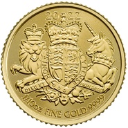 2022 1/10oz Royal Arms Gold Coin