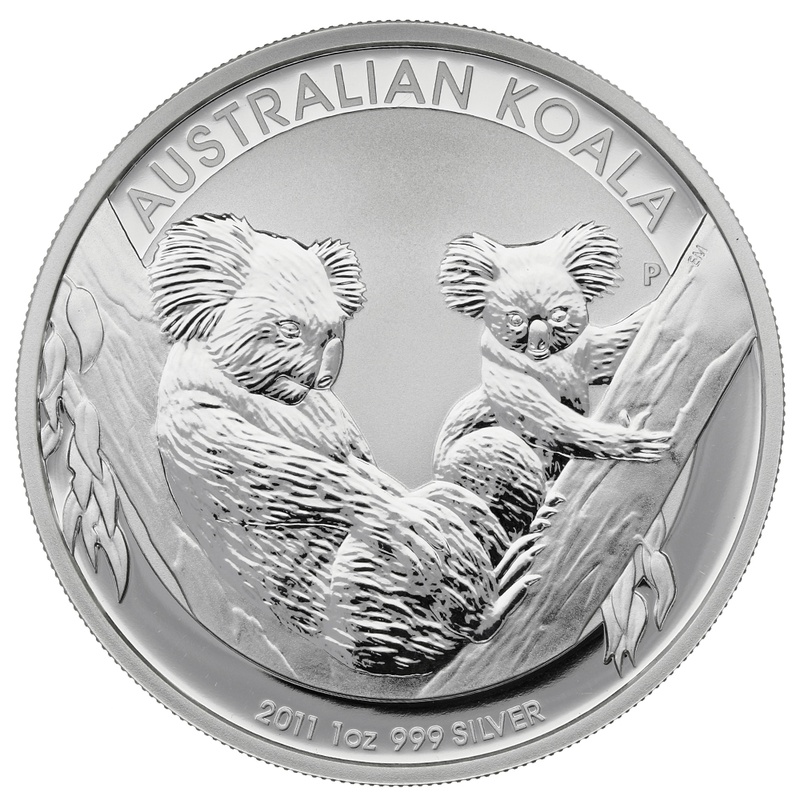 2011 1oz Silver Australian Koala