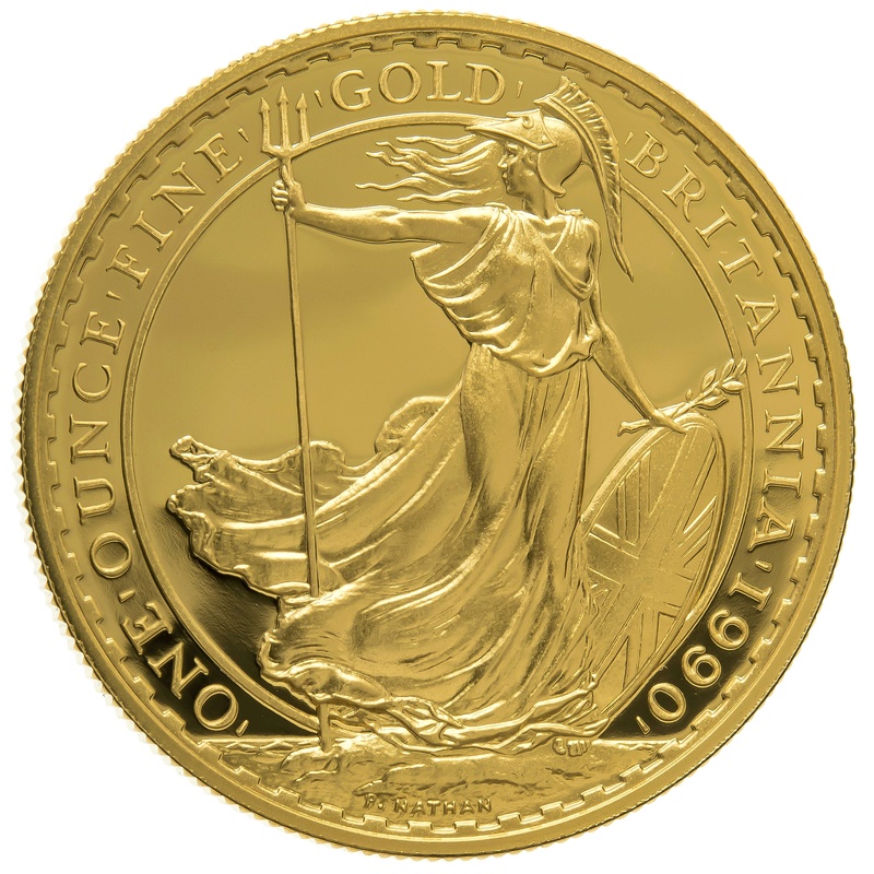 1990 Proof Gold Britannia Coin 1oz