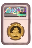 2000 1oz Chinese Panda Gold Coin Frosted Ring NGC MS67
