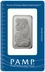 1oz Platinum Bar PAMP Lady Fortuna Minted