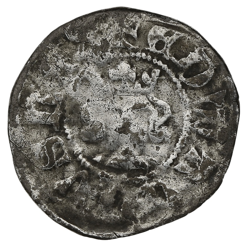 1307-1327 Silver Half Penny Coin Edward II Hammered