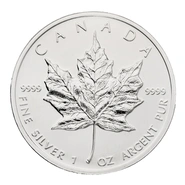 2010 Canadian Silver Maple Leaf Coin 1oz