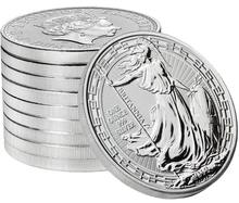 2019 1oz Silver Britannia Coin Oriental Border