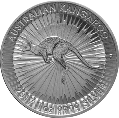 2017 Australian Kangaroo Silver Coin 1oz