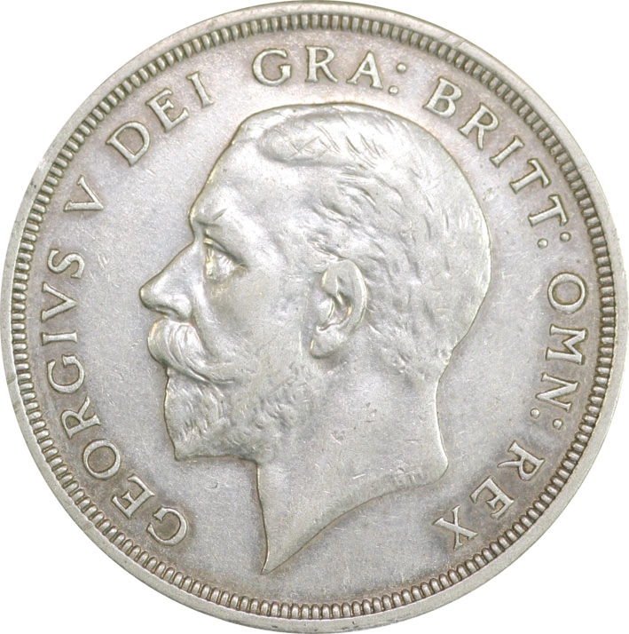 1927 Proof Silver Crown Coin George V Christmas Crown Extremely Fine