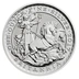 1997-2017 1oz Silver Britannia Coin 20th Anniversary Chariot Design