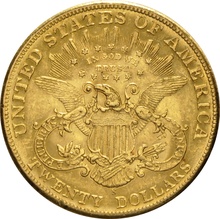 1905 $20 Gold Coin Double Eagle Liberty Head San Francisco