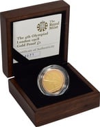2008 Proof £2 Gold Coin The 4th Olympiad London 1908 Boxed