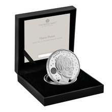 2022 Proof 1oz 25th Anniversary of Harry Potter Silver Coin Boxed
