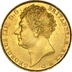 1823 George IV Double Sovereign £2 Gold Coin NGC AU58