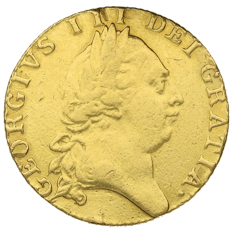 1788 Gold Guinea Coin George III
