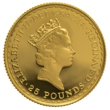 1997 Proof 1/4oz Gold Britannia Coin