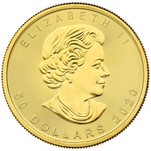 2020 1oz Canadian Maple Gold Coin